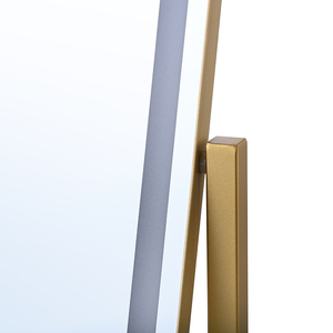 Bán buôn <span class=keywords><strong>Vanity</strong></span> gương với thông minh LED màn hình cảm ứng 360 độ xoay filleted góc thông minh trang điểm gương bảng đứng - Product Image 3