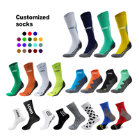 Qualité Serviette Bas Football Ski Épais Personnalisé Respirant Solide Couleur Hommes Long Football Chaussettes Personnalisées