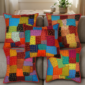 Fabricante mayorista suministra fundas de cojín con bordado Suzani de Uzbekistán, fundas de almohada bordadas para decoración del hogar y sofá. - Product Image 3