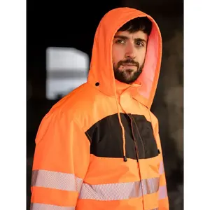 Parka Invernale ad Alta Visibilità, Abbigliamento da Lavoro Personalizzato - Product Image 5