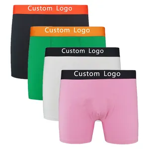 Top Desgin Custom Logo 100% <span class=keywords><strong>cotone</strong></span> traspirante <span class=keywords><strong>mutande</strong></span> biancheria intima da <span class=keywords><strong>uomo</strong></span> all'ingrosso di migliore qualità comode <span class=keywords><strong>boxer</strong></span> - Product Image 1