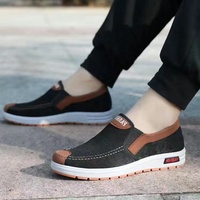 Chaussures de travail en tissu respirant BAEWOON B11, chaussures légères antidérapantes de style Beijing, résistantes à l'usure, confortables, en toile décontractée