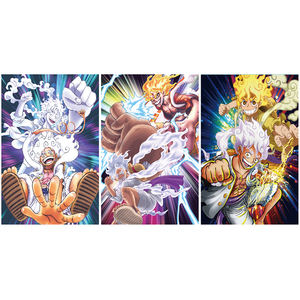 3Dレンチキュラーアニメポスター 魅惑的な動き効果 耐久性のあるプラスチック工芸品 - Product Image 4