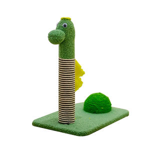 Hoge Kwaliteit Nieuwe Sisal Interactieve Huisdier Scratcher Huis Toren Condo Kat Bomen Hout Huisdier Kat Krabben Speelgoed Lente Voor Kat stok - Product Image 6