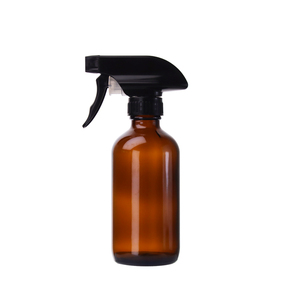 Bán buôn hổ phách mờ hổ phách vòng hình dạng Boston chai thủy tinh với nắp nhựa cho y học - Product Image 6