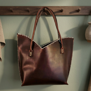 Bolso de Mano de Cuero Genuino BS INTERNATIONAL para Mujer, Gran Capacidad, Cierre de Cremallera, Impermeable, Ligero, Duradero, con Correa Cruzada - Product Image 2
