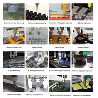 Robot distributeur de liquide à tête unique 3 axes Hot Melt PC Operate Equipment pour l'industrie des machines Condition neuve Garantie 1 an