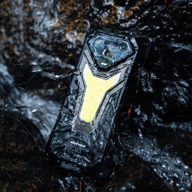 Ulefone Armor 34 Pro Plus Projector IP69K Rugged Phone Android 16 Global Unlocked 25500mah Night Vision 66W NFC 5G Smartphone