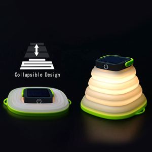 Linterna LED Recargable USB Multifuncional, Plegable y Telescópica, con Energía Solar y Logotipo Personalizado de Fábrica, para Camping - Product Image 3