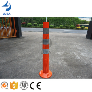 Poste delineador de tráfico Flexible e irrompible de <span class=keywords><strong>PU</strong></span>, poste de advertencia - Product Image 2