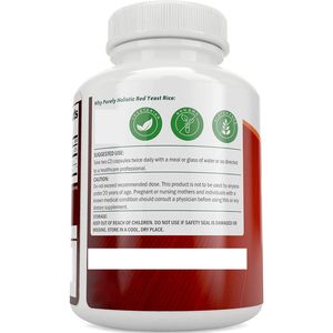 Paquete OEM Soporte <span class=keywords><strong>para</strong></span> la salud Cápsulas de arroz de <span class=keywords><strong>levadura</strong></span> roja 1200mg por porción Cápsula mixta COQ10 Etiquetas privadas - Product Image 6