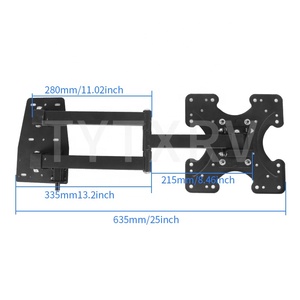 TYTXRV OEM 19-42 pouces Pliant Télescopique Rotation RV <span class=keywords><strong>TV</strong></span> <span class=keywords><strong>Support</strong></span> <span class=keywords><strong>Mural</strong></span> avec Fonction de Verrouillage <span class=keywords><strong>pour</strong></span> Caravanes Campers Motorhomes - Product Image 6