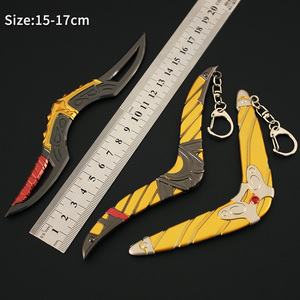 Espada de Metal Boomerang de 10 cm al por Mayor, <span class=keywords><strong>The</strong></span> Legend <span class=keywords><strong>of</strong></span> Zelda: <span class=keywords><strong>Breath</strong></span> <span class=keywords><strong>of</strong></span> <span class=keywords><strong>the</strong></span> <span class=keywords><strong>Wild</strong></span>, Tears <span class=keywords><strong>of</strong></span> <span class=keywords><strong>the</strong></span> Kingdom, Llavero de Metal con Forma de Corazón de Link - Product Image 3
