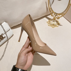 <span class=keywords><strong>Scarpe</strong></span> estive di lusso per abiti da ufficio per pendolari di moda <span class=keywords><strong>Nude</strong></span> Plus Size a punta a Stiletto tacchi alti sottili décolleté da <span class=keywords><strong>donna</strong></span> - Product Image 6