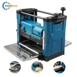 home use electric mini wood surface thickness planer woodworking machinery thicknesser wood planer
