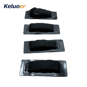 <strong>Boat</strong> Side Mount PVC Grab Handle <strong>Marine</strong> Black Rubber Handles Fixing <strong>Paddle</strong> - Product Image 2