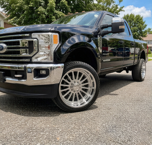 Jantes forgées polies à rebord profond FHJ 24x14 22x12 26x14 pour pick-up, jantes en alliage personnalisées pour Ford F250, Chevy Silverado, RAM 1500 - Product Image 3
