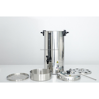 Chaudière à eau chaude en acier inoxydable 20L de chauffage de machine de café de percolateur de grande capacité commerciale