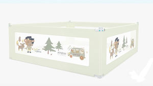 Berceau pliable et Portable pour bébé, barrière <span class=keywords><strong>de</strong></span> sécurité, garde-boue - Product Image 3