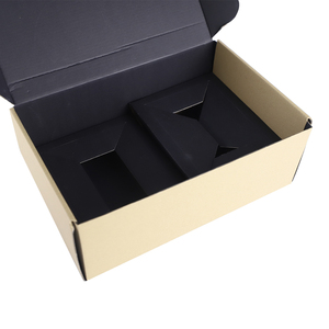 Oem wholesale price long kraft corrugated cardboard mailer small large custom logo packaging shipping insert boxes with logo