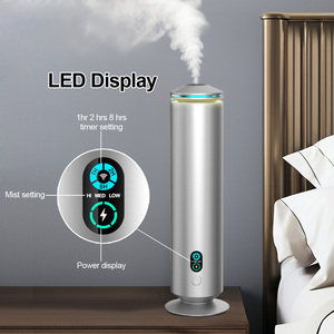 Alat penyebar Aroma, LED 7 warna minyak esensial murni kendali jarak jauh OEM mewah 120ml tanpa air Diffuser <span class=keywords><strong>Nebulizer</strong></span> - Product Image 2