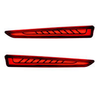 Réflecteur de pare-chocs arrière LED MINGLIDA pour modèles de voitures OEM, remplacement 12V avec puissance personnalisable - Nouveau