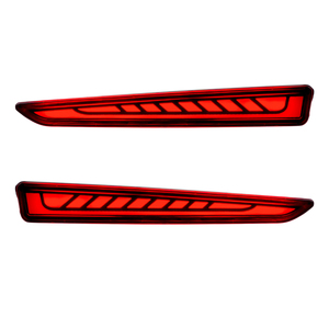 Réflecteur de pare-chocs arrière <span class=keywords><strong>LED</strong></span> MINGLIDA pour modèles de voitures OEM, remplacement 12V avec puissance personnalisable - Nouveau - Product Image 3