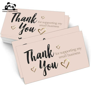 Tarjetas de Agradecimiento para Tiendas en Línea, Tarjetas de Agradecimiento por Apoyar Mi Pequeña Empresa, Inserciones para Paquetes de Clientes - Product Image 1