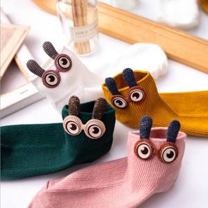 Nouvelles chaussettes courtes en coton avec <span class=keywords><strong>bouche</strong></span> peu profonde <span class=keywords><strong>et</strong></span> grands <span class=keywords><strong>yeux</strong></span> en gros - Product Image 2