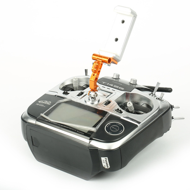 WTF09 Remote Control Ledi At10 Model Transmitter Futaba 14SG FPV Mobile Phone Holder Universal Model