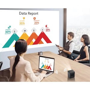 โปรเจคเตอร์พกพาอัจฉริยะ Android WiFi DLP โฮมเธียเตอร์ C1000 มินิ แบตเตอรี่ 8000mAh แรม 2GB ความละเอียด 1080P ลำโพงในตัว หน่วยความจำ 32GB - Product Image 5