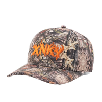 Gorras de Béisbol X&K OEM 2026 con Estampado de Leopardo y Camuflaje, Gorra Trucker de 5 Paneles Bordada para Hombre, de Alta Calidad, con Cierre a Presión, Logotipo Personalizado
