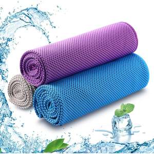 Customized Logo Print <strong>Quick</strong> <strong>Drying</strong> Ice Cold Cool Feeling Sweat Instant Microfiber Outdoor Travel Gym Sport Endure Cooling <strong>Towel</strong> - Product Image 5