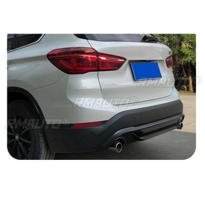 สำหรับ BMW X1 F48 F49 2017 ชุดแต่งสปอยเลอร์กันชนหลัง ดิฟฟิวเซอร์  ลิปสปลิตเตอร์  ขอบกันชน  อะไหล่ตกแต่ง - Product Image 4