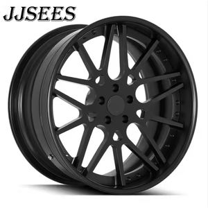 Rines Forjados JJSEES con Borde Profundo Cromado y Chapado en Oro de 18 19 20 21 22 23 24 26 Pulgadas 5x120 5x112 5x114.3 Pcd para Chevrolet Impala <span class=keywords><strong>BMW</strong></span> - Product Image 1