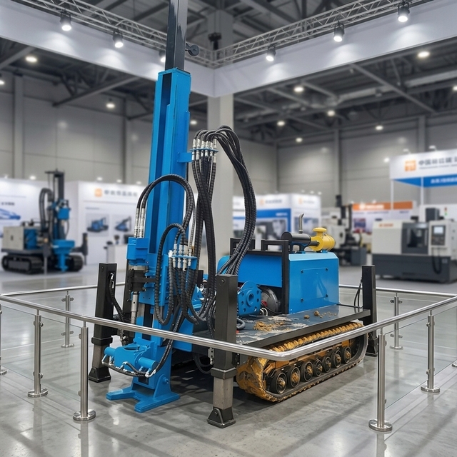 Crawler Hydraulic Drilling Rig Flexible Shift for Scattered Prospect Points