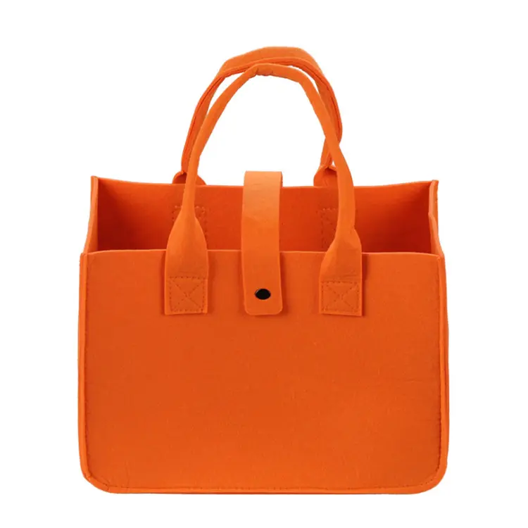Fashion Travel Felt Shopping Bag Beach Tote Bag Womens Shoulder Shopper Bag