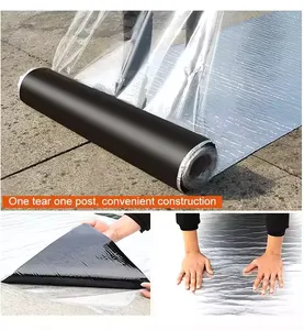 ANTI kendinden yapışkanlı alüminyum folyo asfalt su geçirmez çatı membran dış mekan kullanımı için suya dayanıklı malzeme