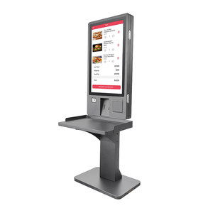 Nhà máy tùy chỉnh khay kim loại tự dịch vụ cảm ứng kiosk Máy căng tin tầng thường vụ kiosk thanh toán thiết bị đầu cuối - Product Image 1