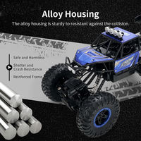 1:14 alliage Rc voiture échelle tout hors route camion 4WD véhicule électrique avec lumière froide 2.4 GHz voiture télécommandée