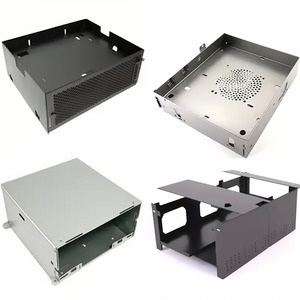 Custom AI Server Enclosure Precision Sheet <b>Metal</b> Fabrication Aluminum Computer Chassis Electronic Housing OEM Factory - Product Image 5