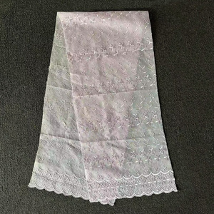 Thiết kế thanh lịch New Arrival Polyester cotton Allover thêu đầy đủ chiều rộng thêu Dubai thị trường jeddah thị trường cho Ăn mặc - Product Image 3