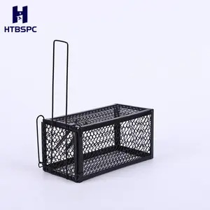 Traditional Metal Mouse Trap Cage Reusable Rat Trap Cage Live Mice Trap For Garden Rodent Control
