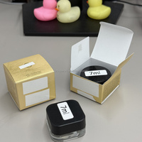Boîte d'emballage en carton mince pour pots en verre de concentré, impression personnalisée, contenances 3ml, 5ml, 7ml, 9ml