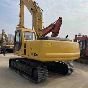 Excavadora Komatsu importada de Japón usada, PC200, excavadora de segunda mano de 2. ª generación, de 2. ª generación, de 2. ª generación, de 2. ª mano, en venta, de China - Product Image 3