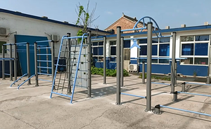 Barras <span class=keywords><strong>de</strong></span> acero multiusos para exteriores, equipo <span class=keywords><strong>de</strong></span> fitness funcional para uso en parques públicos - Product Image 5