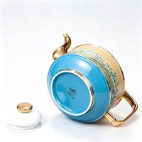 Théière en céramique et porcelaine LONG ZHU GE, design chinois traditionnel haut de gamme, écologique, durable, qualité alimentaire, pour le thé de l'après-midi du Jiangxi