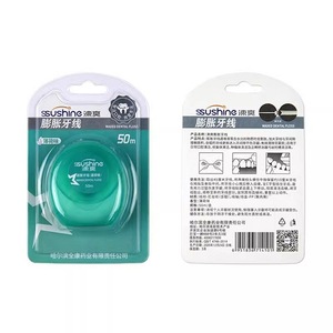 Hilo Dental Expandible Sushine de 50 m con Sabor a Menta y Cera para Limpieza Interdental - Product Image 4