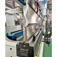 Presse plieuse hydraulique à barre de torsion NC E21 80T3200 équipée d'un contrôleur NC, performances stables pour les petites et moyennes ateliers