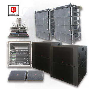 Sistema de Línea Pasiva de Alta Gama T.i Audio de 12', Altavoces de Tres Vías para Conciertos al Aire Libre, Configuración para Escenarios de Estadios, Material de Madera, Max212 - Product Image 1